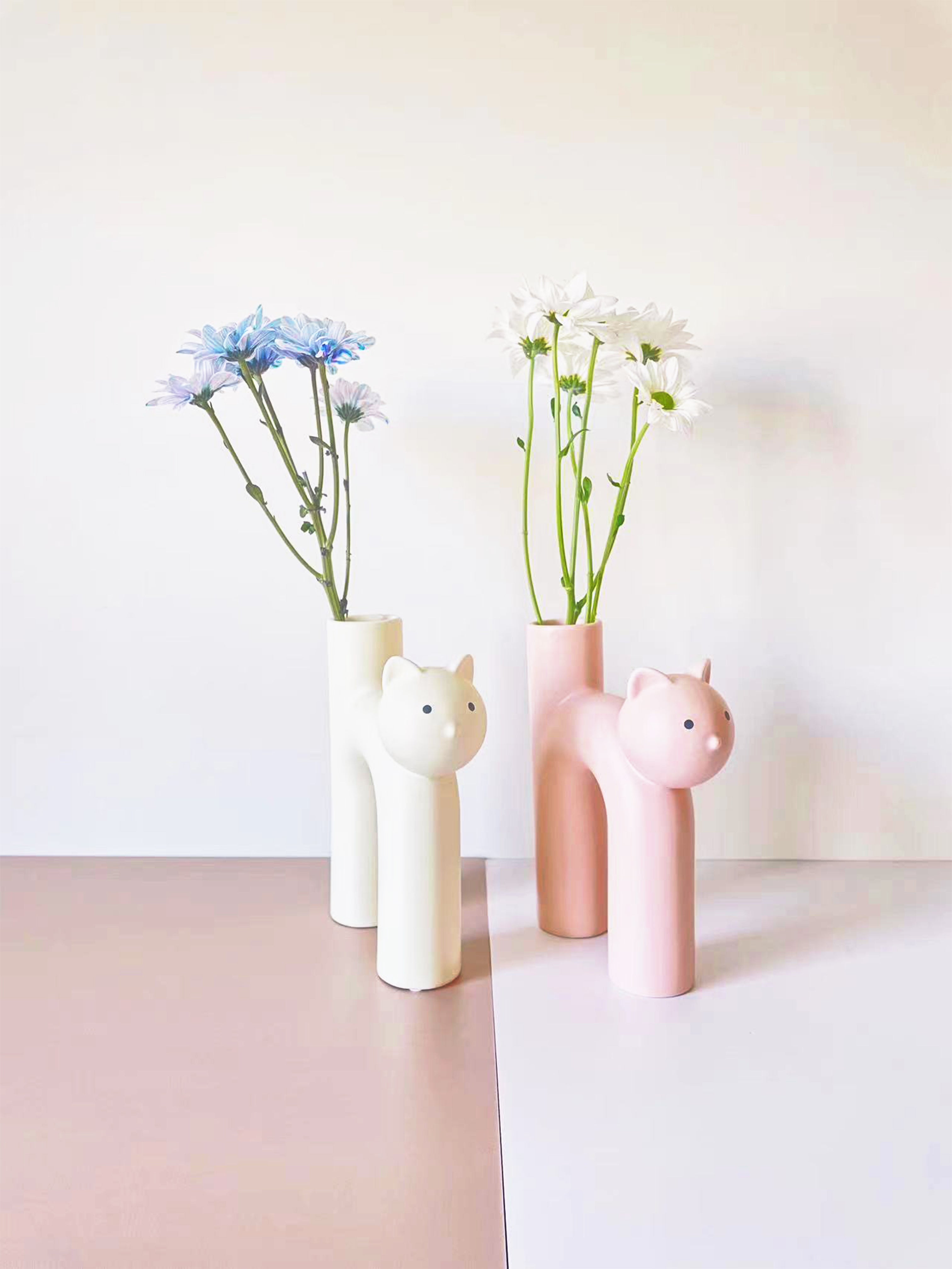 Cat Vase