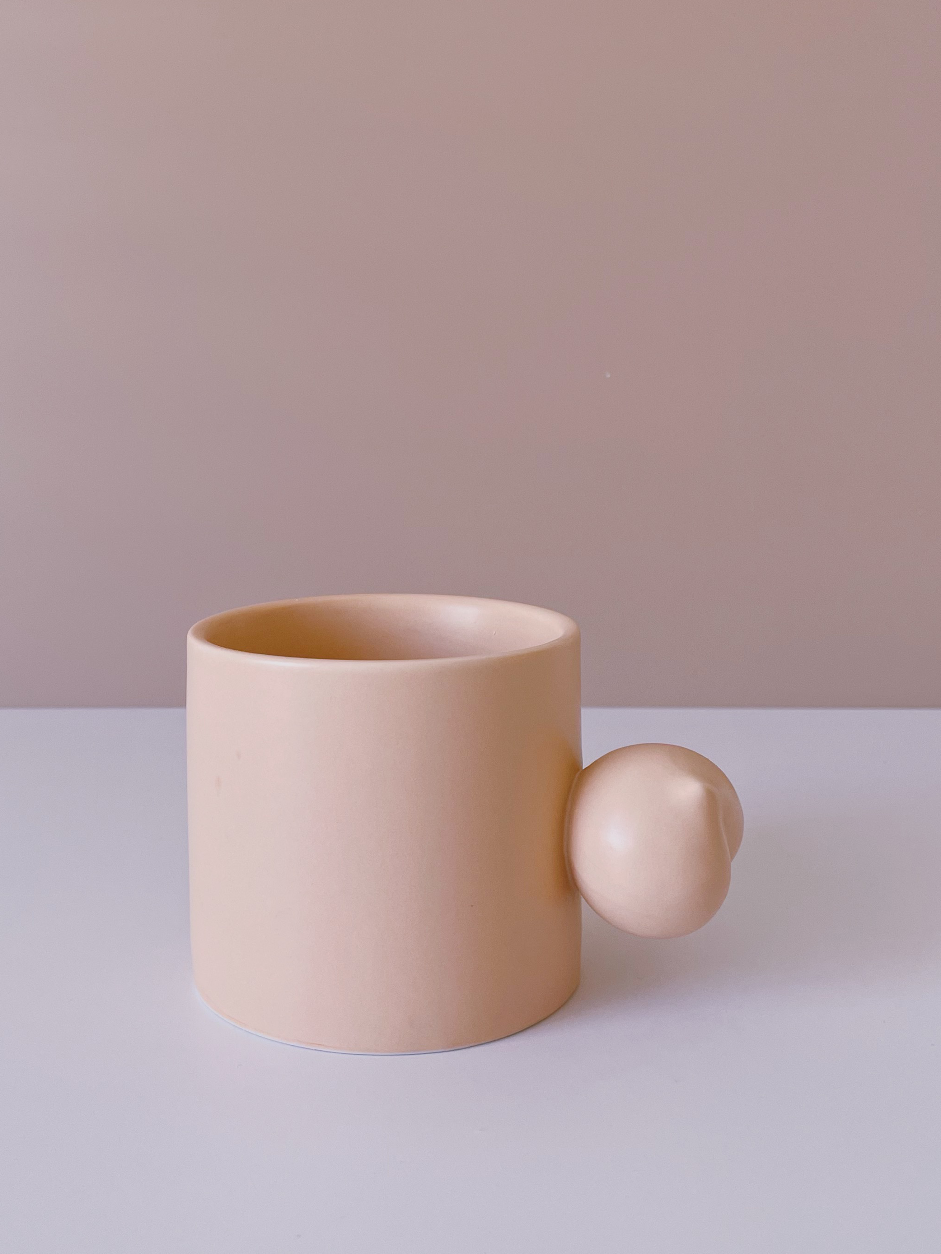 BABY PINK PEACH CUP