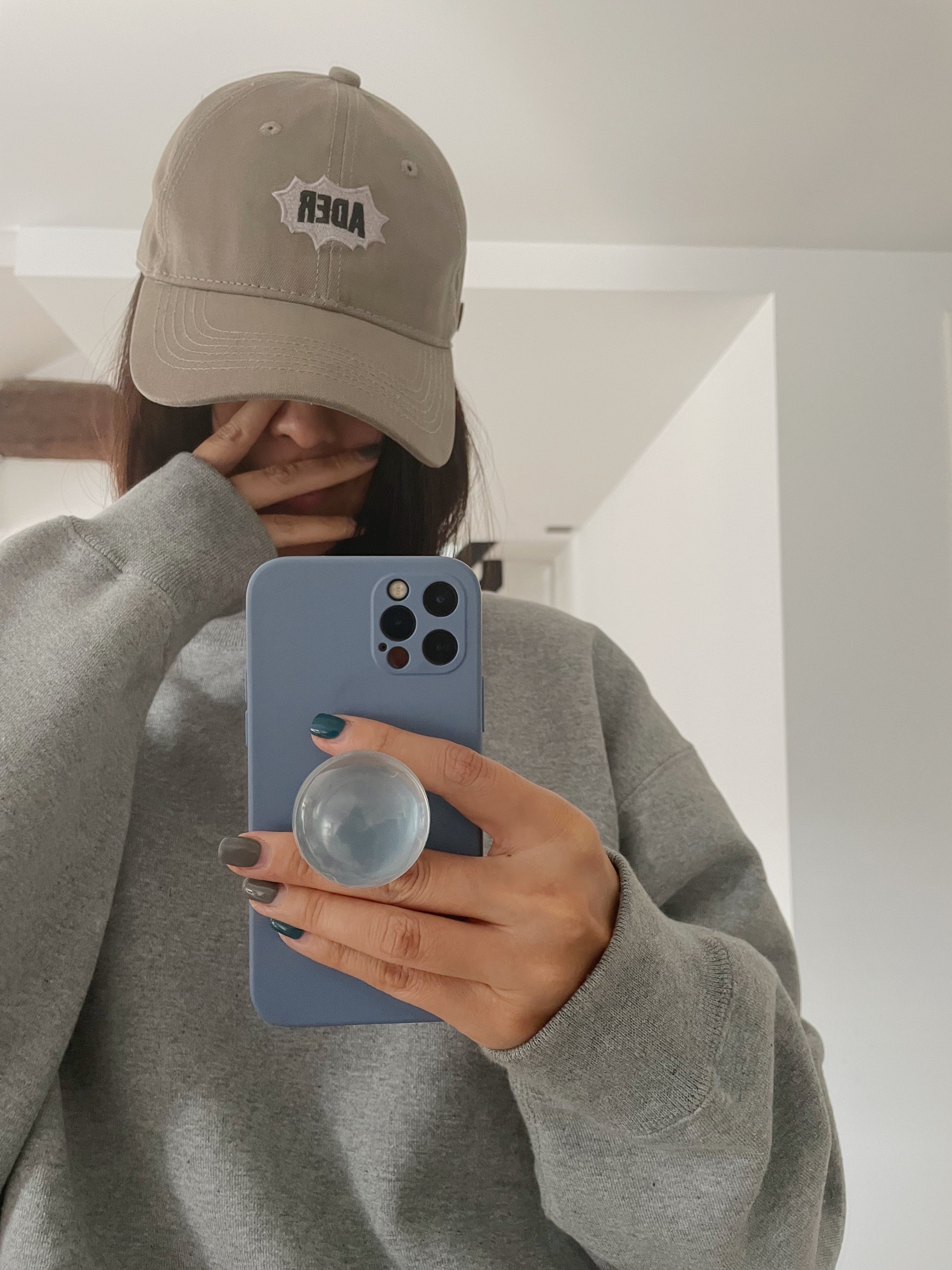 DUSTY BLUE PHONE CASE