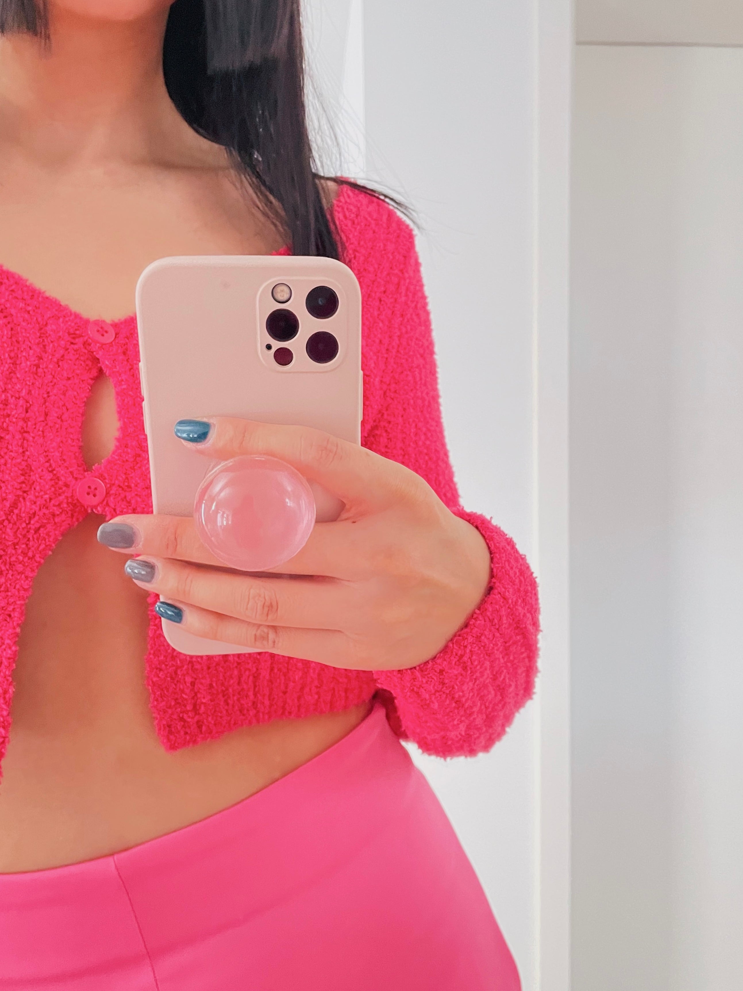 PASTEL PINK PHONE CASE